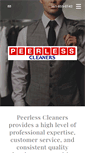 Mobile Screenshot of peerlesscleaners.com